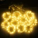 LED гирлянда "Висячая роса" | Ширина 3 метра | Высота 3 метра | Белый-теплый| ПУЛЬТ + USB - изображение 8