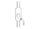 Проточний скляний дифузор для розчинення CO2 – AQUA-TECH Elegance Inline Diffuser, 16/22 (AT-IDE1622) - зображення 1