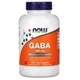 ГАМК природный успокаивающий эффект, GABA, Now Foods, 200 капсул, (NOW-00088) - изображение 1