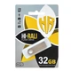 USB флешка Flash Drive Hi-Rali Shuttle 32gb, Steel - изображение 2