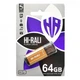 USB Flash Drive Hi-Rali Stark 64gb Колір Сталевий - зображення 3