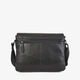 Сумка мужская кожаная мессенджер средняя Hill Burry Messenger 3062/10021HB Черный - изображение 3