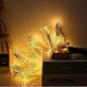 Светодиодная гирлянда "Конский хвост" 300 LED, 3 м, тёплый белый (золотистый) - изображение 2