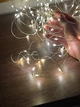 Cветодиодная гирлянда на батарейках нить "Роса" 10 м 100 led холодный белый - изображение 1