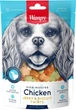 Ласощі для собак Wanpy Chicken Jerky & Biscuit Twists печиво з в'яленого курячого філе та печінки 100 г (6927749810889) - зображення 1