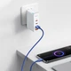 Кабель Baseus Crystal Shine Series Fast Charging USB to USB-C 100W 1m Blue (CAJY000403) - изображение 7
