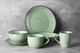 Тарелка десертная Ardesto Bagheria Pastel green, 19 см (AR2919GGC) - изображение 2
