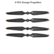 Пропелери лопаті гвинти SK для DJI Mavic 3/3 Pro/3 Classic Noise Quick Props (4шт) Orange (9453O-4) - зображення 2