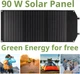 Портативная солнечная панель Bresser Mobile Solar Charger 90 Watt USB DC (930151) - изображение 3