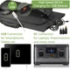 Портативная солнечная панель Bresser Mobile Solar Charger 90 Watt USB DC (930151) - изображение 4
