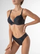 Бюстгальтер Lise Marie Charlie Push-Up 2195 Графітовий 80C - зображення 2