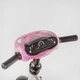 Дитячий триколісний велосипед коляскового типу Best Trike 6088 F-290-88 з батьківською ручкою та поворотним сидінням, надувними колесами Рожевий - зображення 6