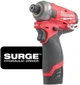 Акумуляторний гвинтоверт Milwaukee 1/4" HEX M12 FQID-202X 50 Нм (4933464973) - зображення 4
