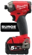 Акумуляторний гвинтоверт Milwaukee 1/4" HEX M18 FQID-502X 50 Нм (4933451790) - зображення 4