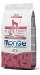 Сухий корм для стерилізованих котів Monge (Монж) Cat Sterilised із яловичиною 1.5 кг. - зображення 1