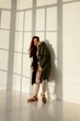 Довгий пуховик oversize Хакі M 7703065 - зображення 2