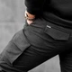 Теплые карго штаны South black - L - изображение 2