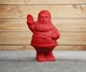 Фигурка Рокобильный Санта Клаус (дед мороз, святой Николай) с поднятой рукой Красный, средний 15 Х 10 см (12010220206) - изображение 3