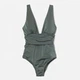 Купальник H&M 1837 XS зеленый - изображение 2