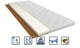 Матрац ортопедичний Family Sleep Topper Ліберті 115x180 см - зображення 1