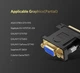 Адаптер Ugreen DVI (24+5) Male to VGA Female Converter Black (20122) - зображення 3