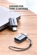 Адаптер Ugreen US270 USB Type-C 3.1 to USB 3.0 Adapter Cable with Lanyard Space Gray (50283) - изображение 2