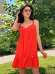 Женское платье из трикотаж- рубчик Poliit 8839 красный 36 - изображение 3