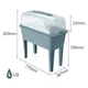 Вазон Prosperplast Respana Planter Set 52 л салатовий - изображение 6