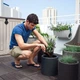 Вазон Keter Cylinder Planter S 7 л сірий - зображення 9