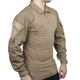 Тактическая рубашка Lesko A655 Sand Khaki 4XL тренировочный костюм с длинными рукавами и воротником на молнии (SK-4256-42332) - изображение 4