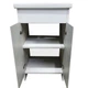 Тумба Mikola-M Eco Green light White з прямокутним умивальником 50 см - изображение 2
