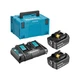 Набор аккумуляторов BL1850B (2 шт) и зарядное устройство для продукции Makita LXT (197629-2) - изображение 1