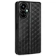 Чохол Deexe Rhombus Book для Tecno Camon 19 Pro (CI8n) - Black - зображення 5