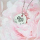 Кулон подарунок для дівчини "З Україною в серці" DIDIART JEWELRY діаметр - 2,7 см - зображення 6