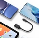 Переходник UGREEN US154 USB-C Male to USB 3.0 Female OTG Black (30701) - изображение 2