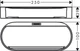 Полиця Hansgrohe WallStoris 25.0 x 10.0 x 3.9 см Matt Black 27913670 - зображення 2