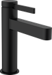 Смеситель для умывальника Hansgrohe Finoris 110 с донным клапаном push-open черный матовый 76020670 - изображение 1