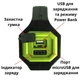 Портативный фонарь лампа Haoerliang HEL-T95 аккумуляторный с солнечной панелью ручной + Power Bank - изображение 3