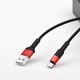 Кабель HOCO Micro USB Xpress X26 1m черно красный - изображение 3