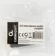 Перехідник Cablexpert 3.5 мм — 3.5 мм Black (A-3.5FF-01) - зображення 2