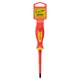 Alloid. Отвертка диэлектрическая 1000В, VDE крест PH2 6х100мм (SD-06100) (SD-06100) - изображение 1