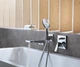 Смеситель скрытого монтажа Hansgrohe Metropol 32545340 шлифованный черный хром - изображение 3