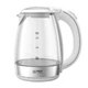 Електрочайник First FA-5404-2-WI, White/Silver - изображение 2