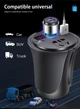 Автомобільний Інвертор Glass 09-C (Стакан) 12v-220v 150W Ватт Перетворювач струму для Машини, Автомобіля Авто, A1-Tech - зображення 7