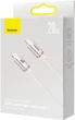 Кабель Baseus Crystal Shine Series Fast Charging Data Cable Type-C to iP 20W 2 м Pink (CAJY001404) - изображение 8