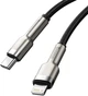 Кабель Baseus Cafule Series Metal Data Cable Type-C to iP PD 20W 2 м Black (CATLJK-B01) - изображение 4