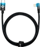 Кабель Baseus MVP 2 Elbow-shaped Fast Charging Data Cable Type-C to iP 20W 1 м Black/Blue (CAVP000221) - изображение 1