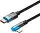 Кабель Baseus MVP 2 Elbow-shaped Fast Charging Data Cable Type-C to iP 20W 1 м Black/Blue (CAVP000221) - изображение 3