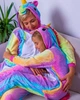 Пижама кигуруми Радужный единорог | кенгуруми. М, 155 см (1613642760) - изображение 10
