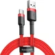 Кабель Baseus CATKLF-U09 Cafule USB Type-C USB 2A 300см Red - зображення 1